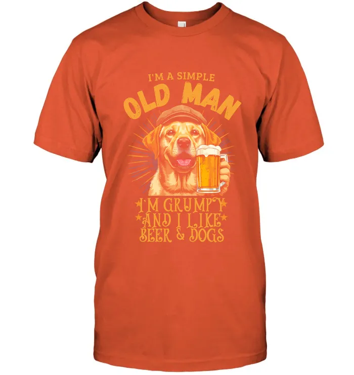 Custom Pet Portrait Beer Lover — Unisex Short Sleeve Classic Tee